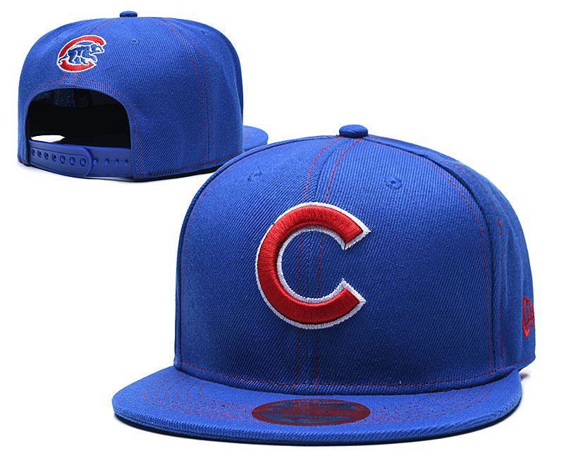 MLB Chicago Cubs Snapback hat LTMY0229->mlb hats->Sports Caps